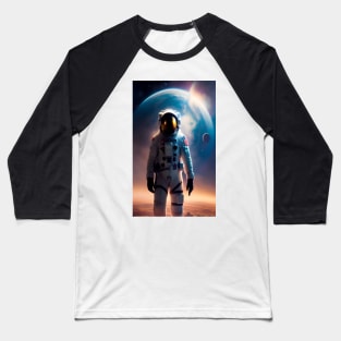 Astronaut Explorer Baseball T-Shirt